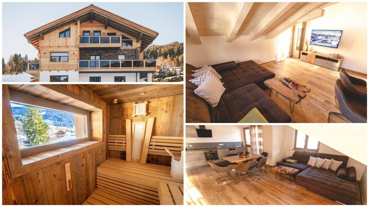 Appartement Die Gipfelresidenz Maria Alm am Steinernen Meer Esterno foto